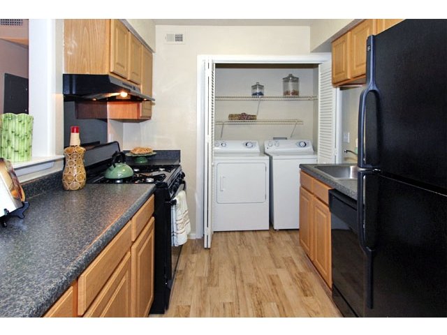 Furnished Washer and Dryer