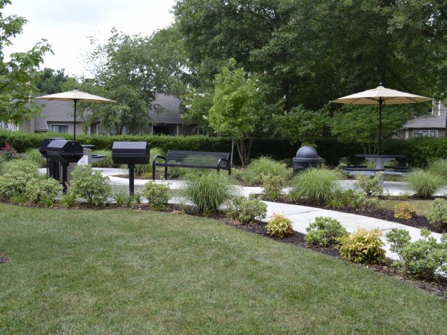 BBQ area