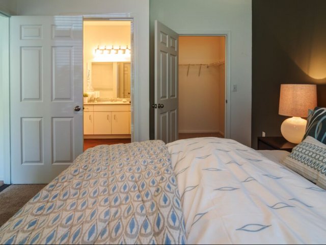 Master Bedroom with Private Bath and Walk-in Closet