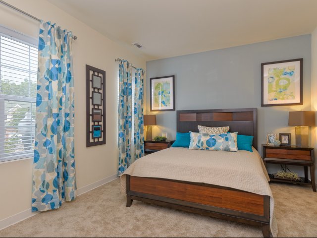 Ample storage including pantries & linen closets, plus spa-like bathrooms at Coppermill Park