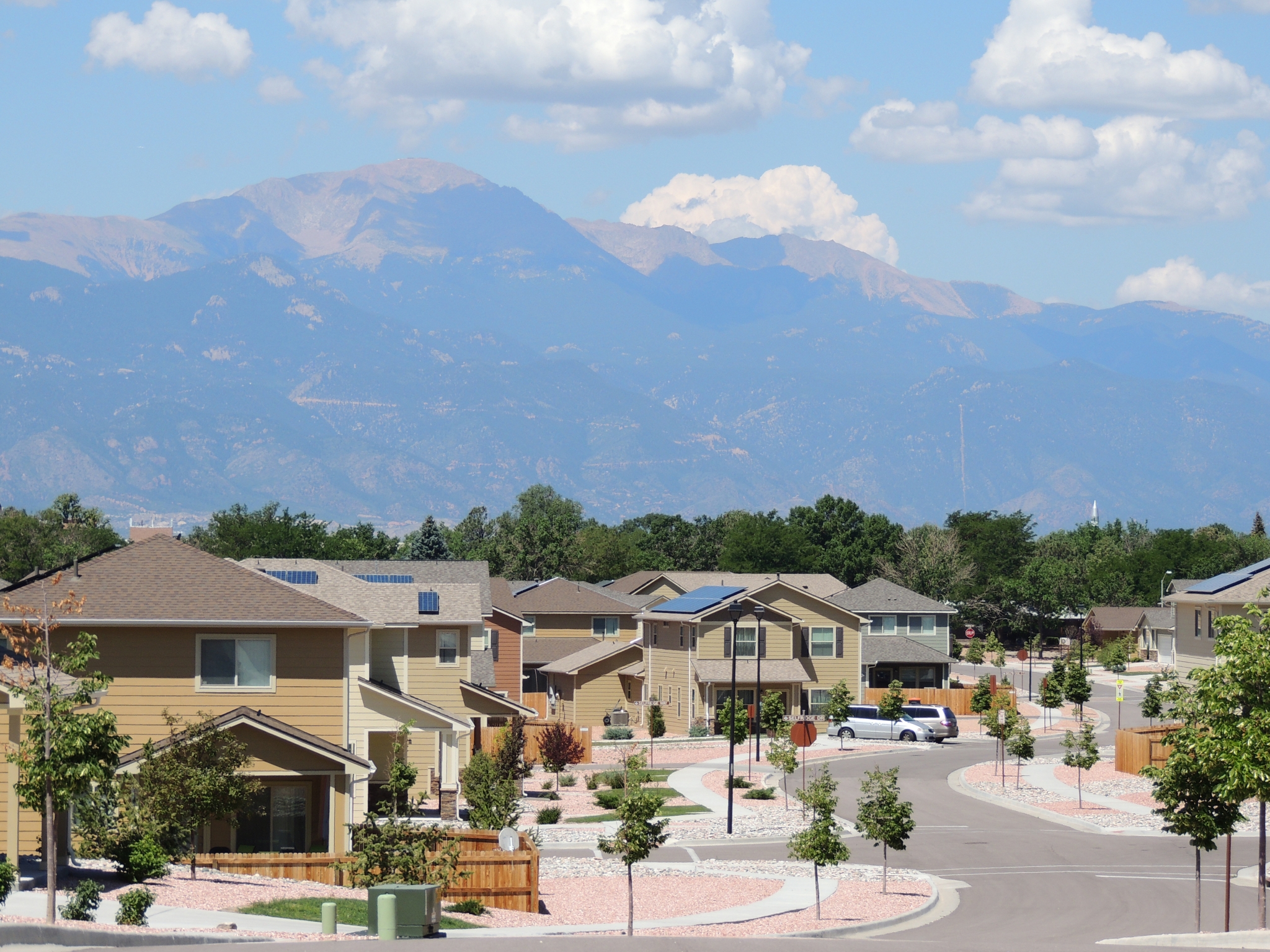 Aerial view of Winn Neighborhood